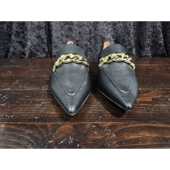 NEW Linea Paolo Mabel Black Pointed Toe Loafers/Sz. 4M - Picture 5 of 9